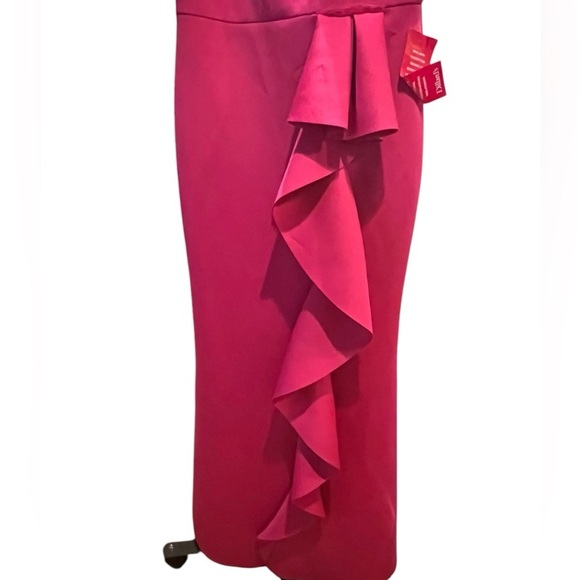 Eliza J Pink Sheath Cocktail Dress - Picture 2 of 13